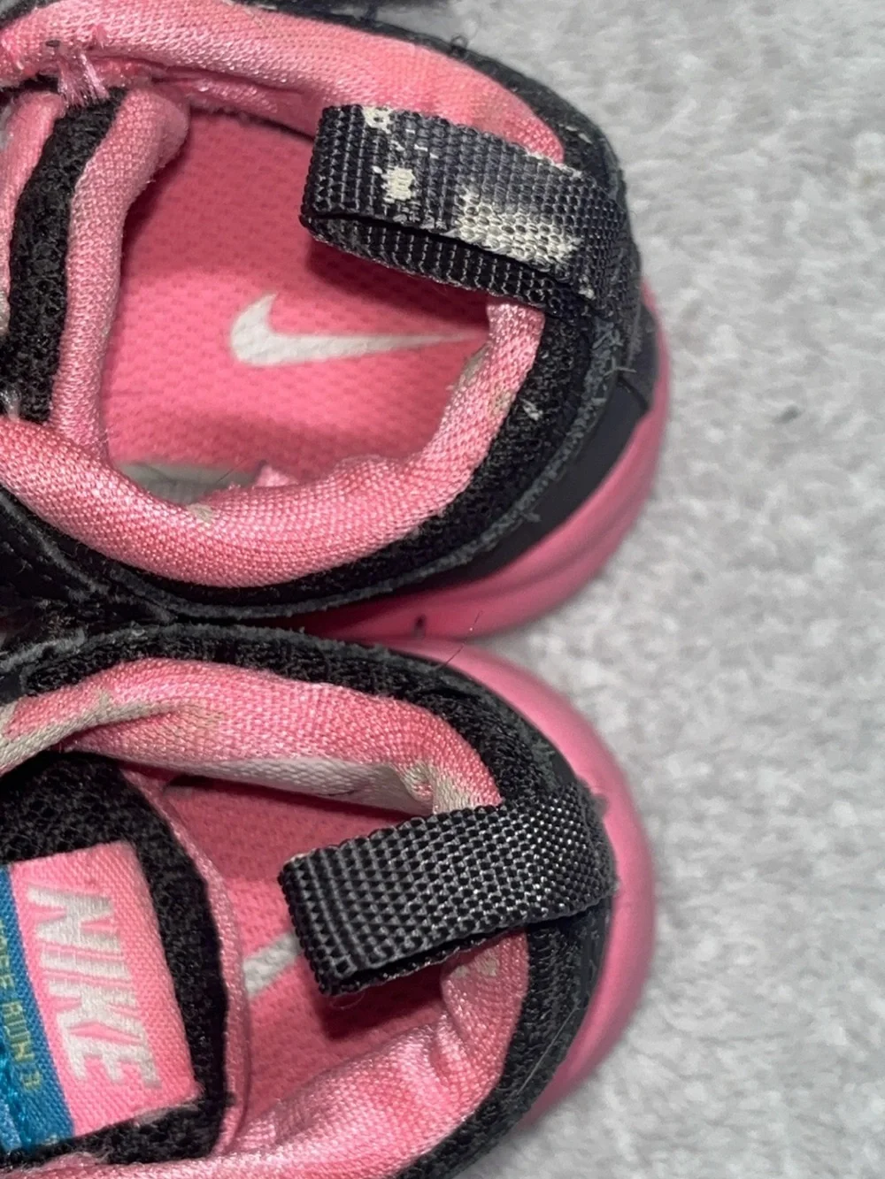 Nike Navy, Pink and Teal Toddlers' Athletic Sneakers